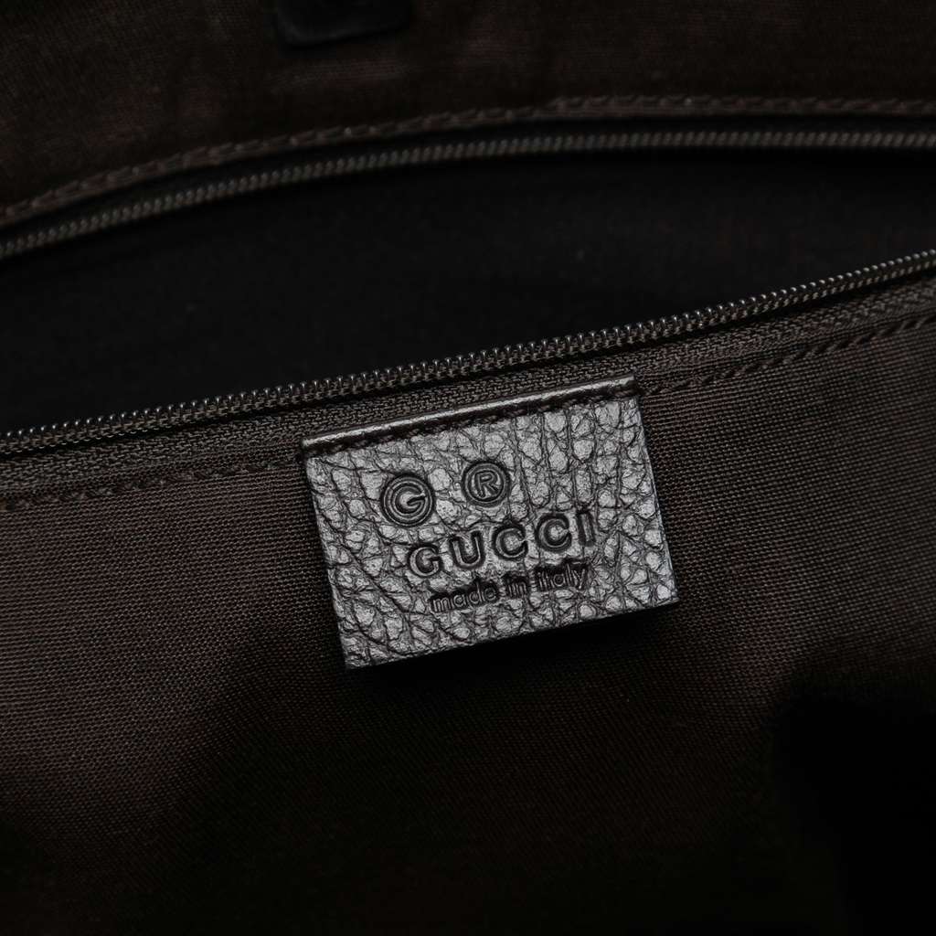 Gucci GG Crystal Abbey D Ring Tote - Side view