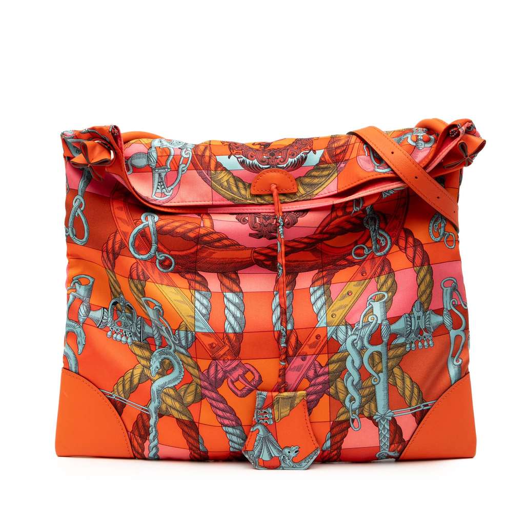 Hermès Silk and Barenia Della Cavalleria Silky City 33