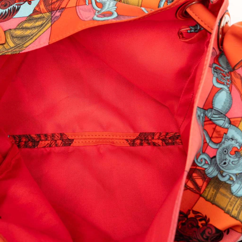 Hermès Silk and Barenia Della Cavalleria Silky City 33 - 4