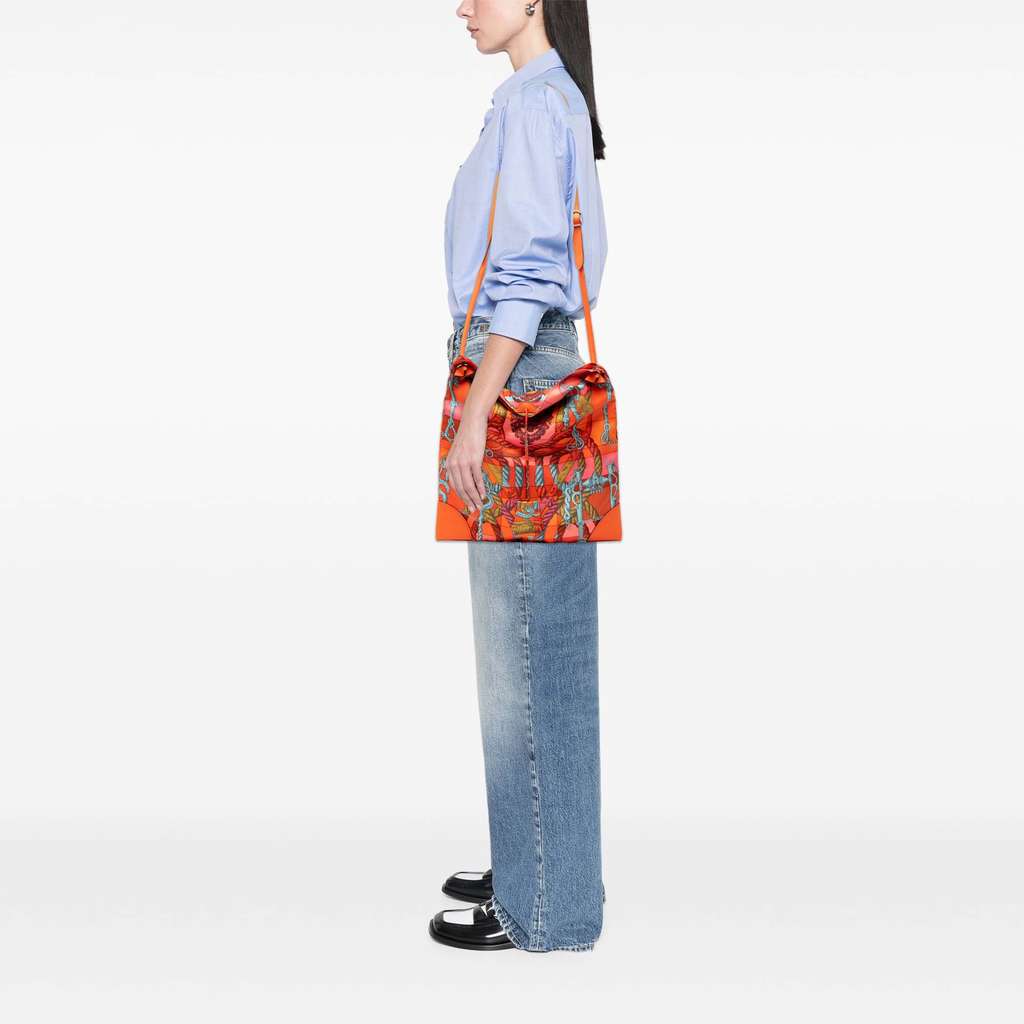 Hermès Silk and Barenia Della Cavalleria Silky City 33 - Detail 2