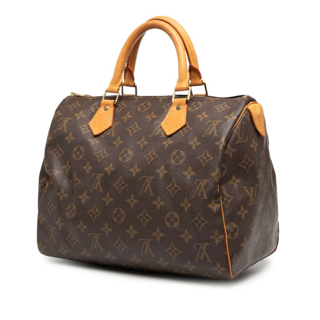 Louis Vuitton Monogram Speedy 30 - Back view