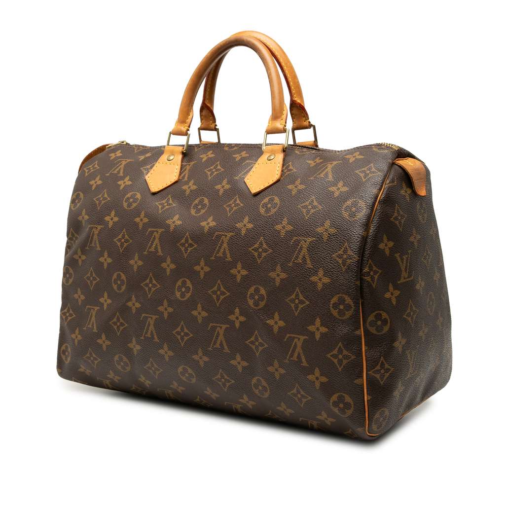 Louis Vuitton Monogram Speedy 35 - Back view