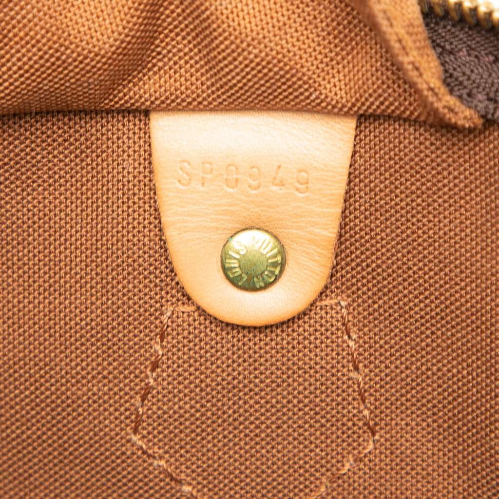 Louis Vuitton Monogram Speedy 35 - Detail 1