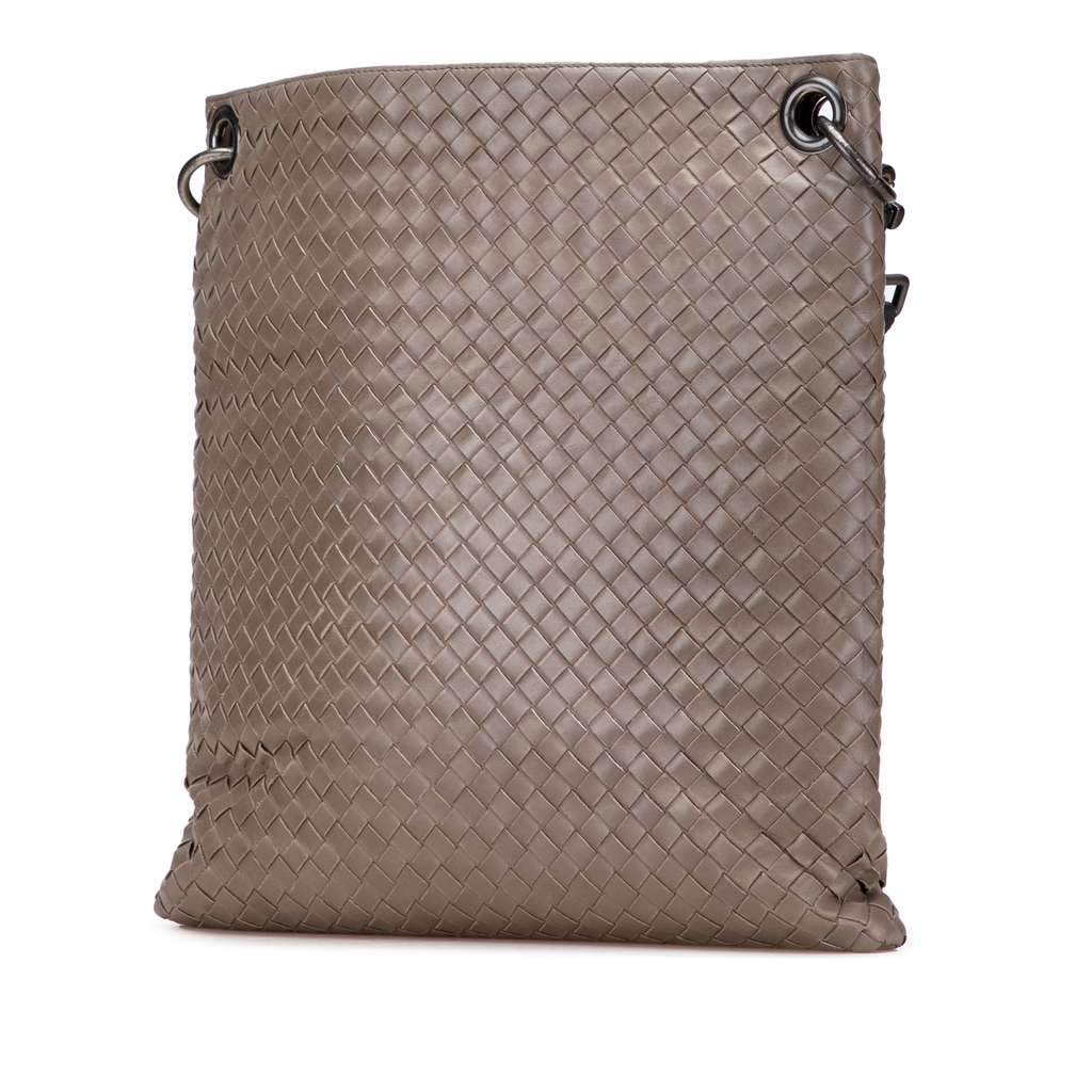 Bottega Veneta Nappa Intrecciato VN Crossbody - Back view