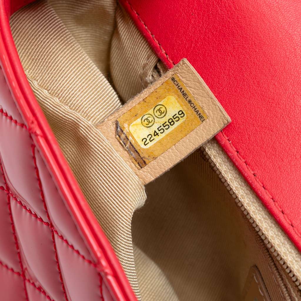 Chanel Small Patent Coco Boy Flap - Detail 1