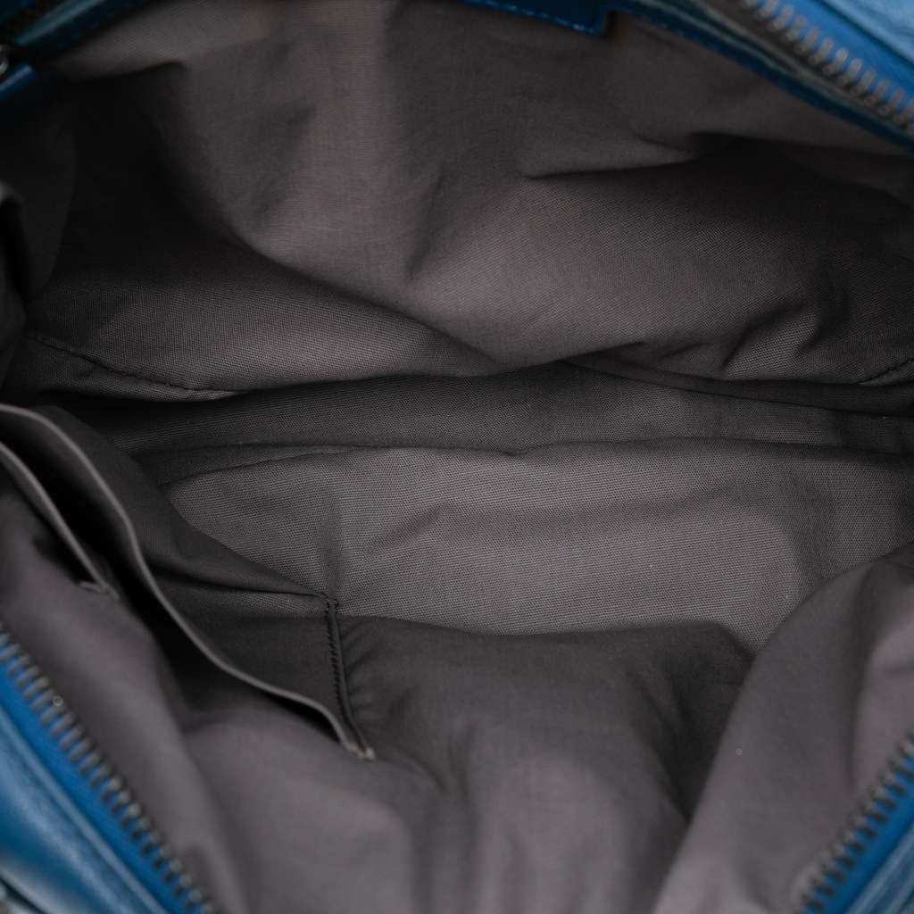 Bottega Veneta Nappa Intrecciato Front Pocket Messenger Bag - 4