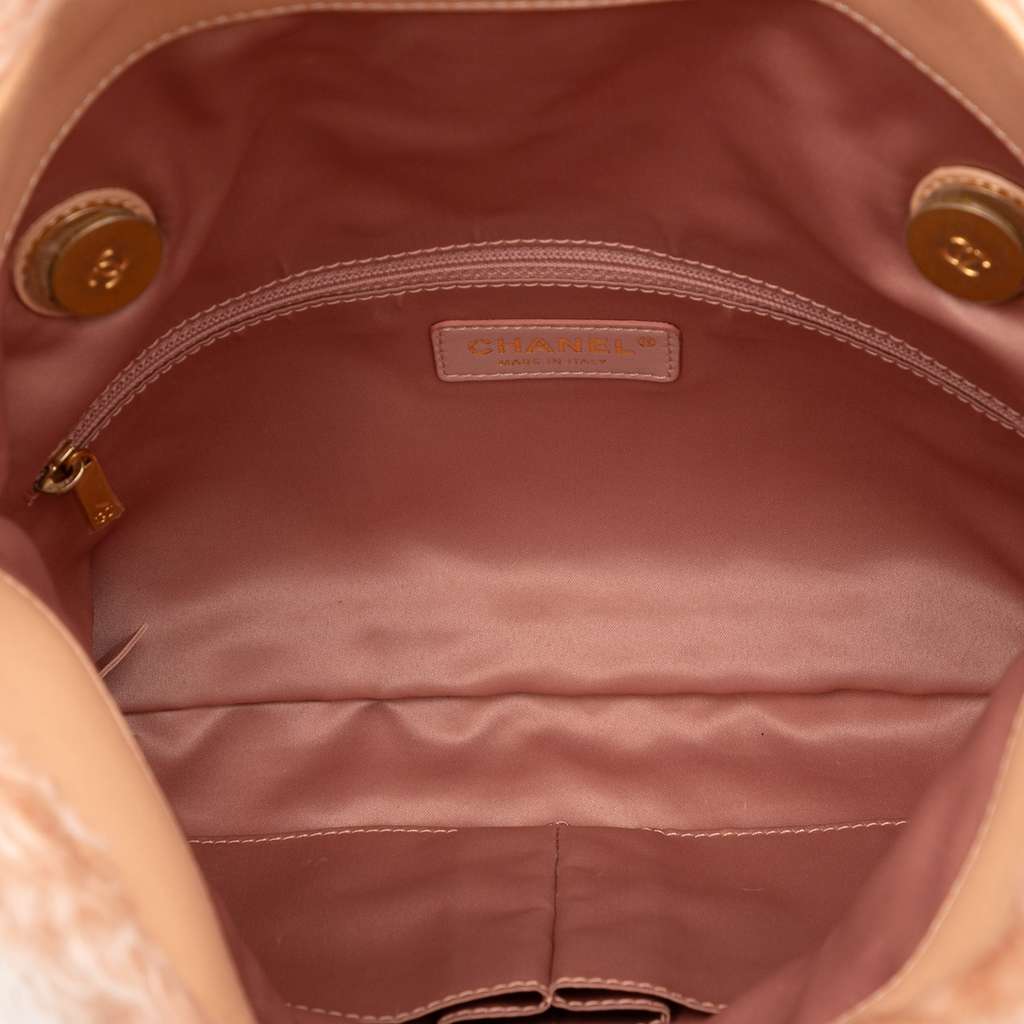 Chanel CC Fantasy Fur Clutch with Chain - 4