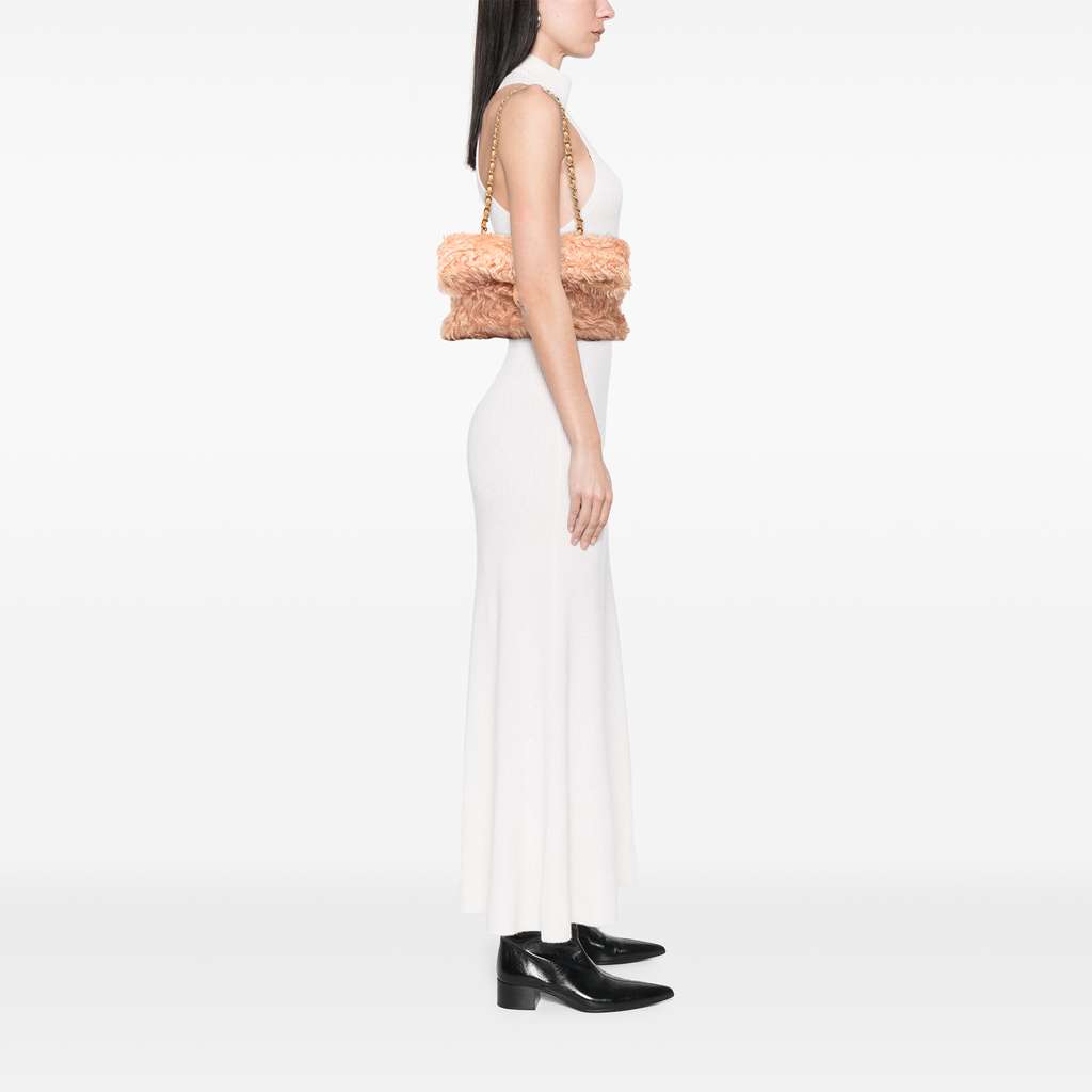 Chanel CC Fantasy Fur Clutch with Chain - Detail 2