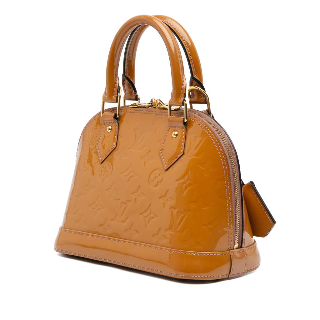 Louis Vuitton Monogram Vernis Alma BB - Back view