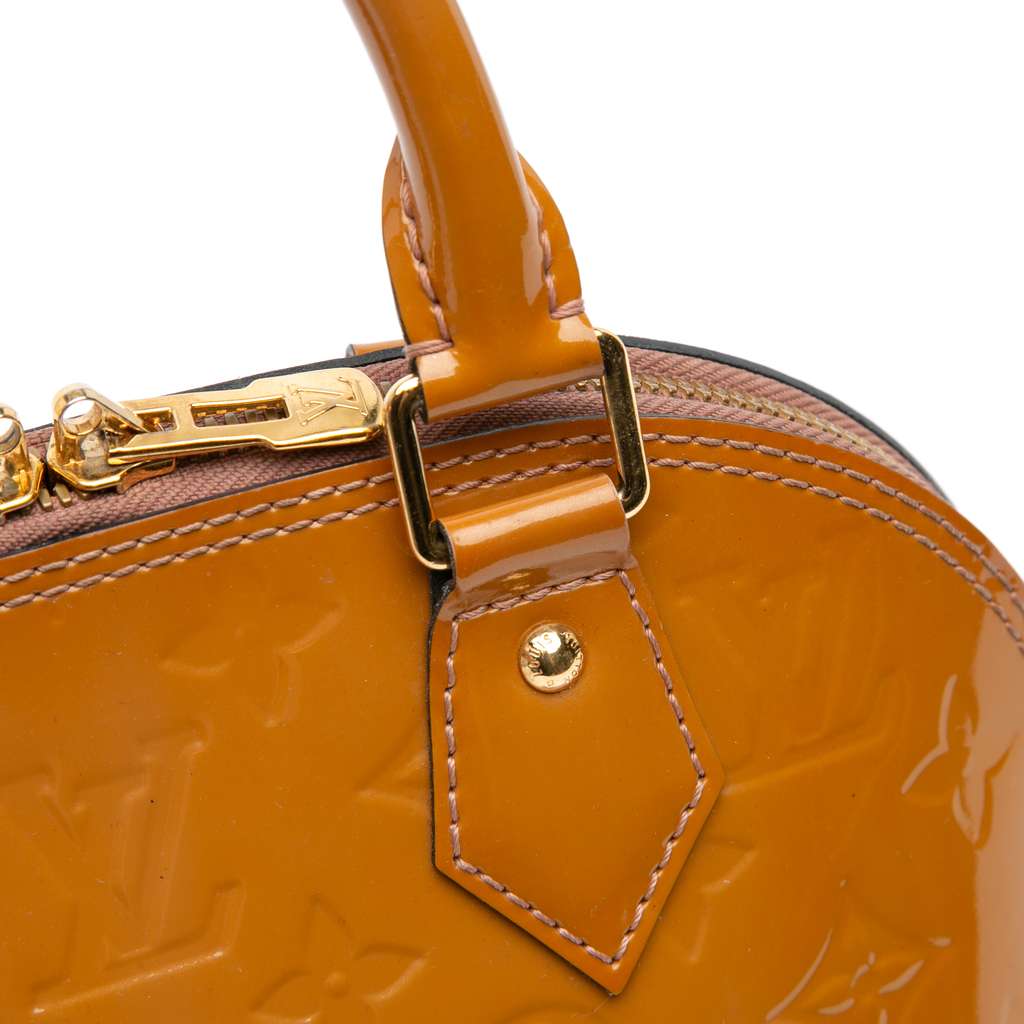 Louis Vuitton Monogram Vernis Alma BB - Image 10
