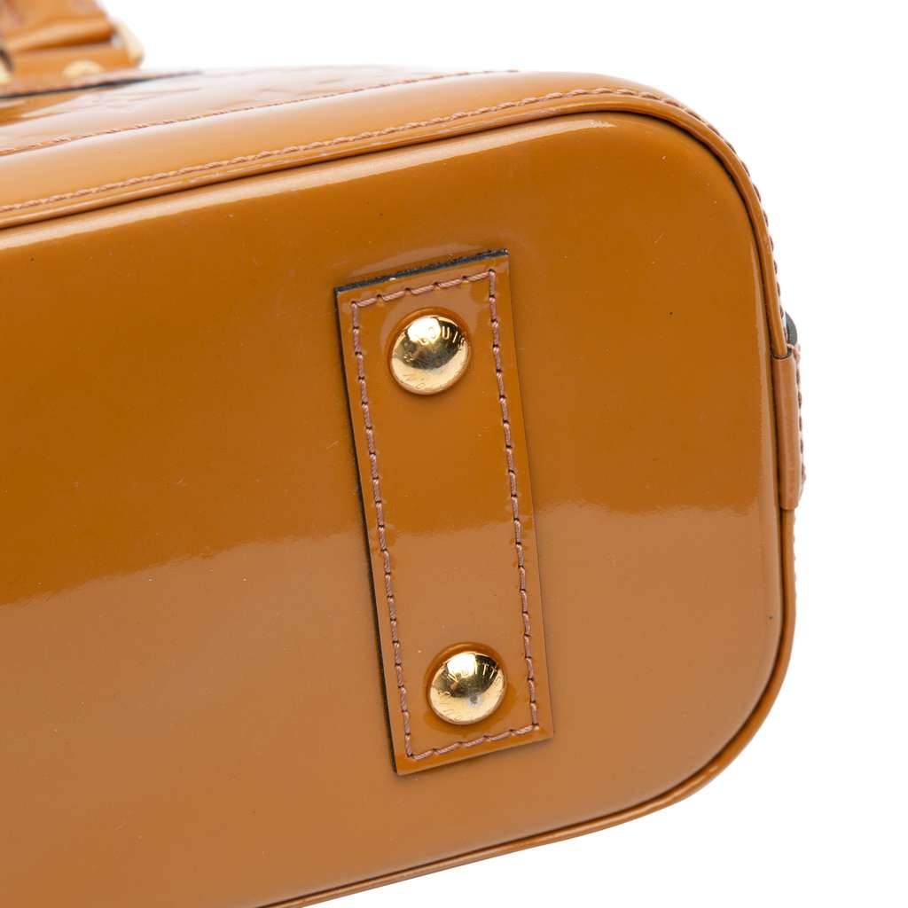 Louis Vuitton Monogram Vernis Alma BB - Image 11