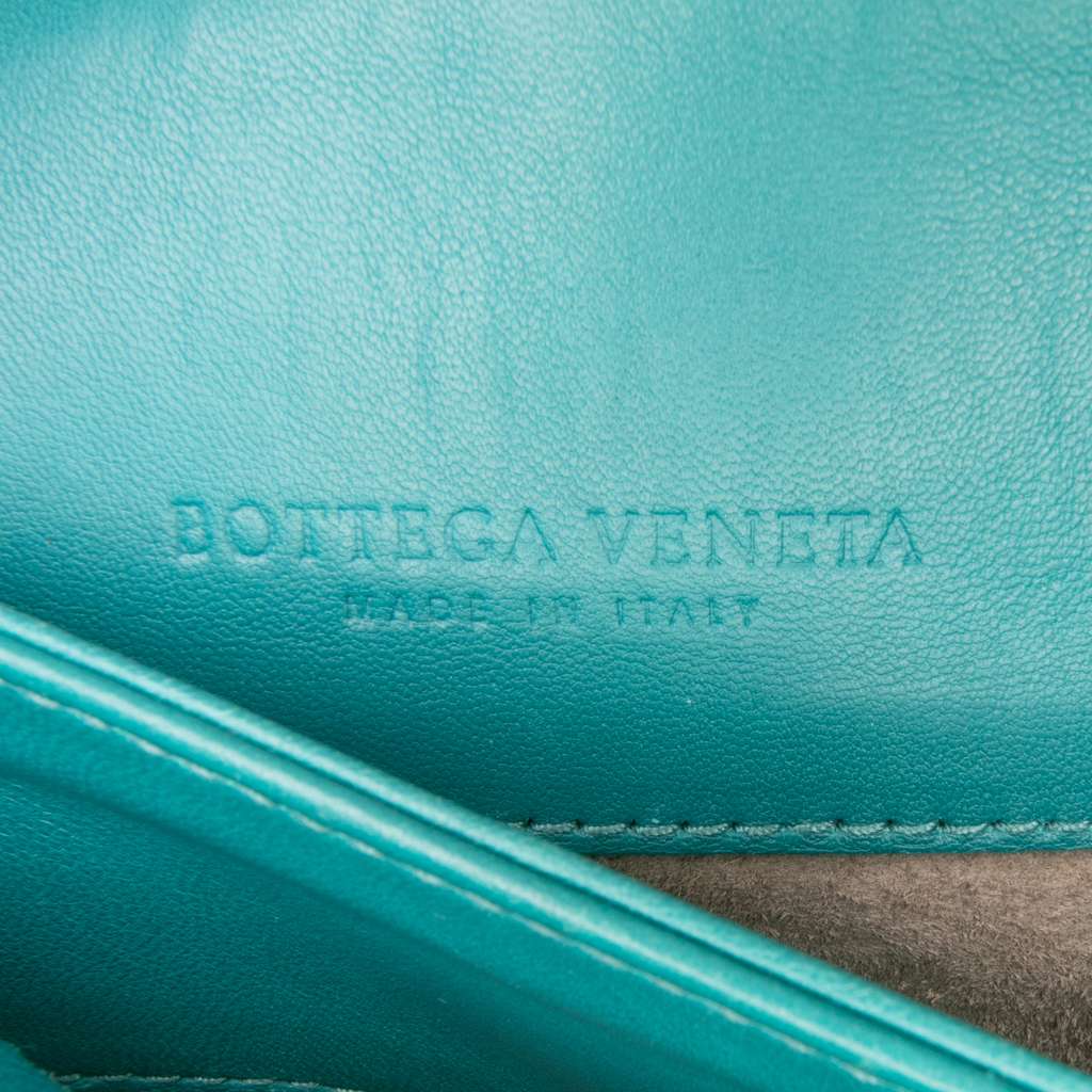 Bottega Veneta Small Nappa Intrecciato Olimpia Shoulder Bag - Side view
