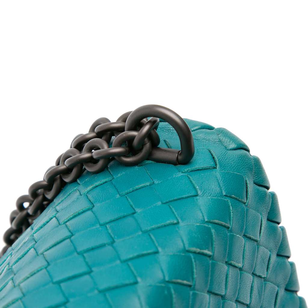 Bottega Veneta Small Nappa Intrecciato Olimpia Shoulder Bag - Detail 2
