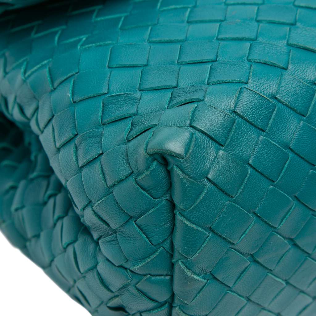 Bottega Veneta Small Nappa Intrecciato Olimpia Shoulder Bag - Image 10