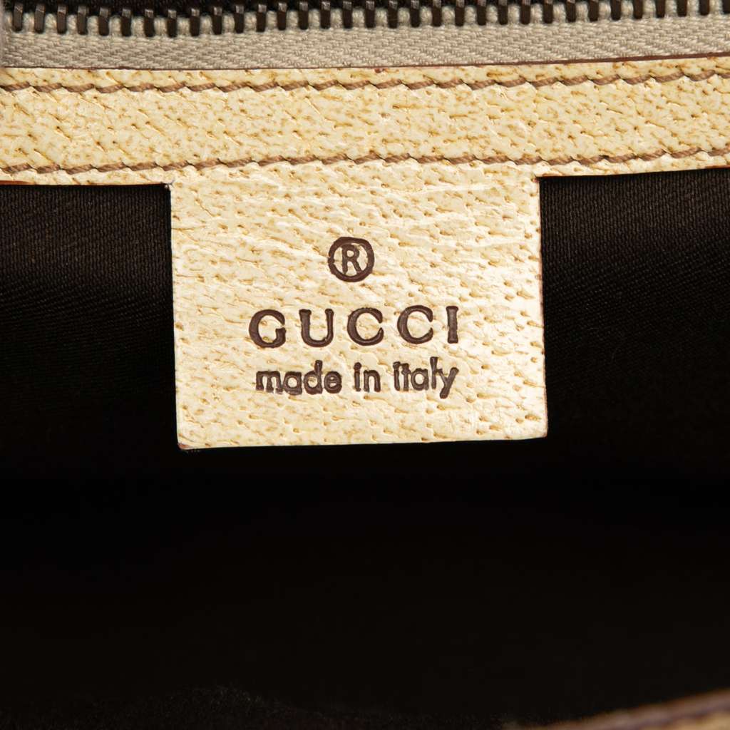 Gucci GG Canvas Turnlock Handbag - 5