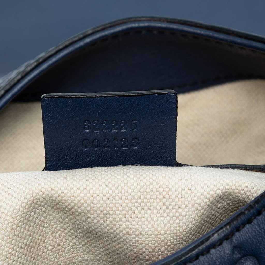 Gucci Medium Guccissima Emily Satchel - 5