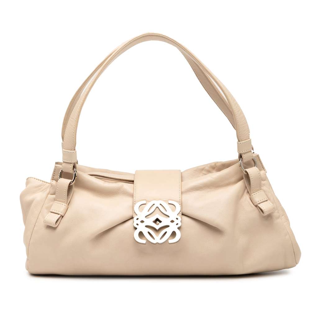 Loewe Leather Anagram Shoulder Bag