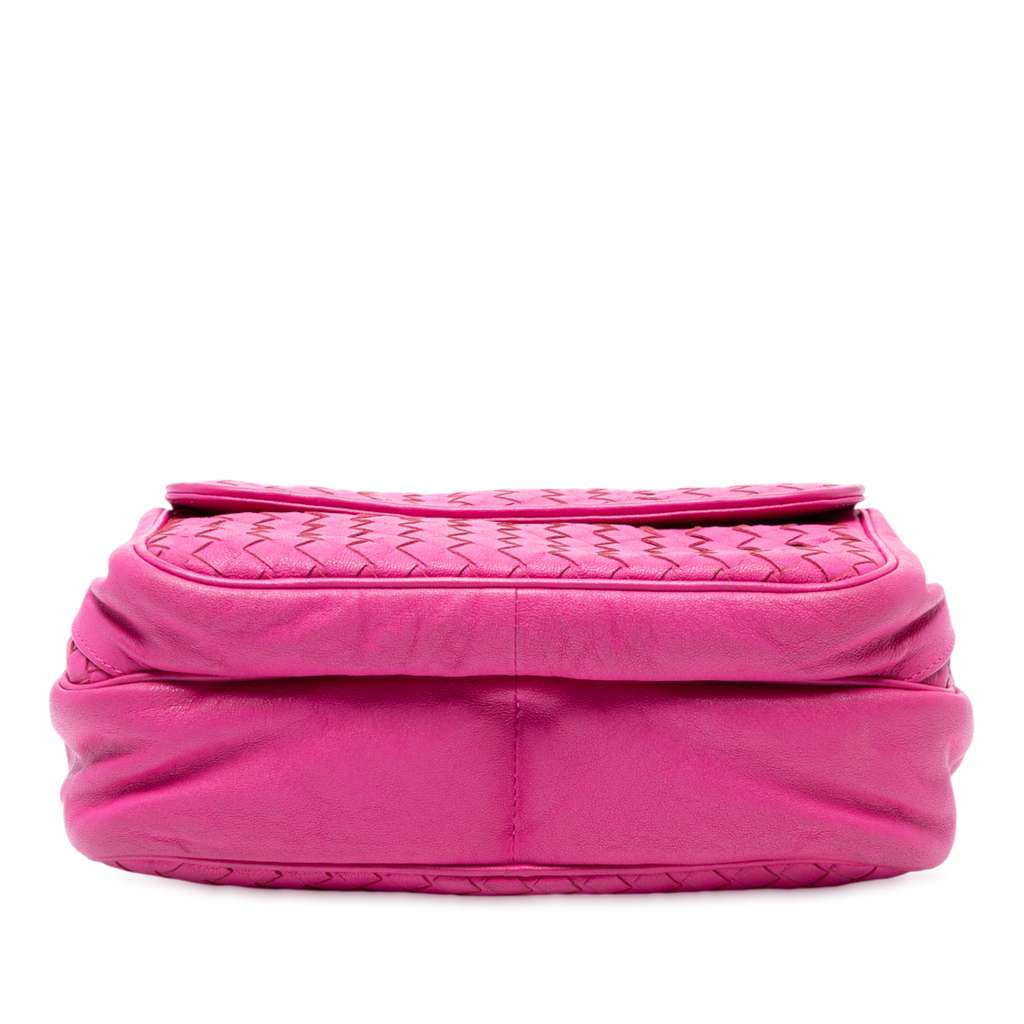 Bottega Veneta Nappa Intrecciato Front Pocket Messenger Bag - Image 6
