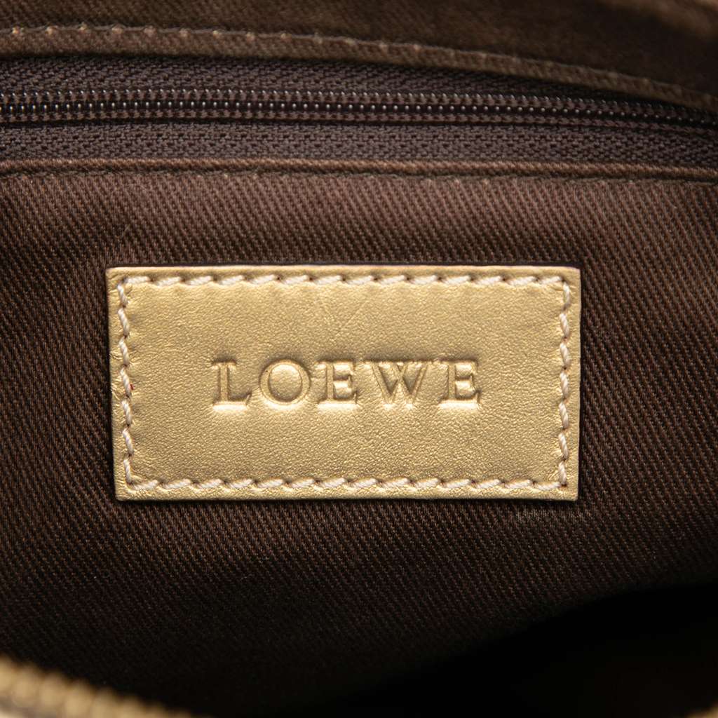 Loewe Anagram Coated Canvas Crossbody - Side view