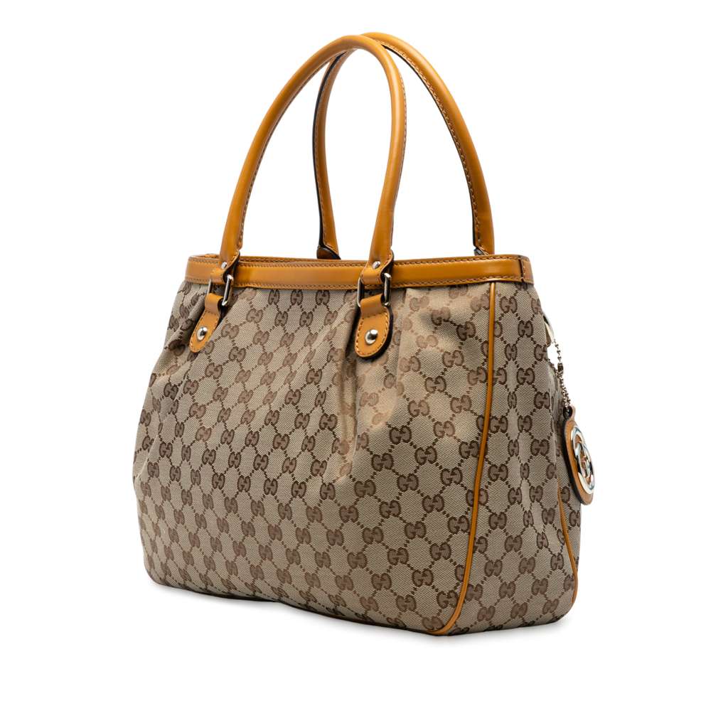 Gucci GG Canvas Sukey Tote - Back view