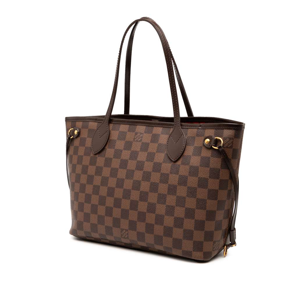 Louis Vuitton Damier Ebene Neverfull PM - Back view