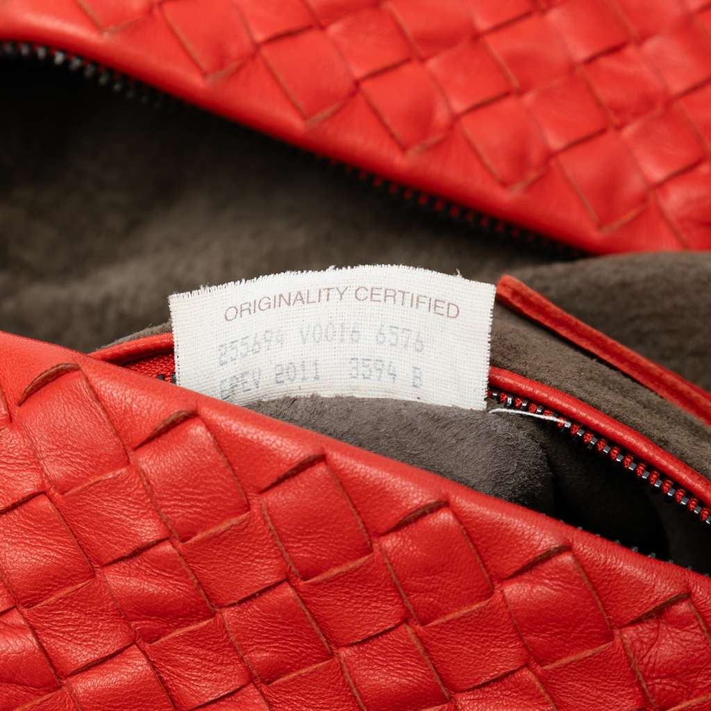 Bottega Veneta Nappa Intrecciato Cube Shoulder Bag - Detail 1