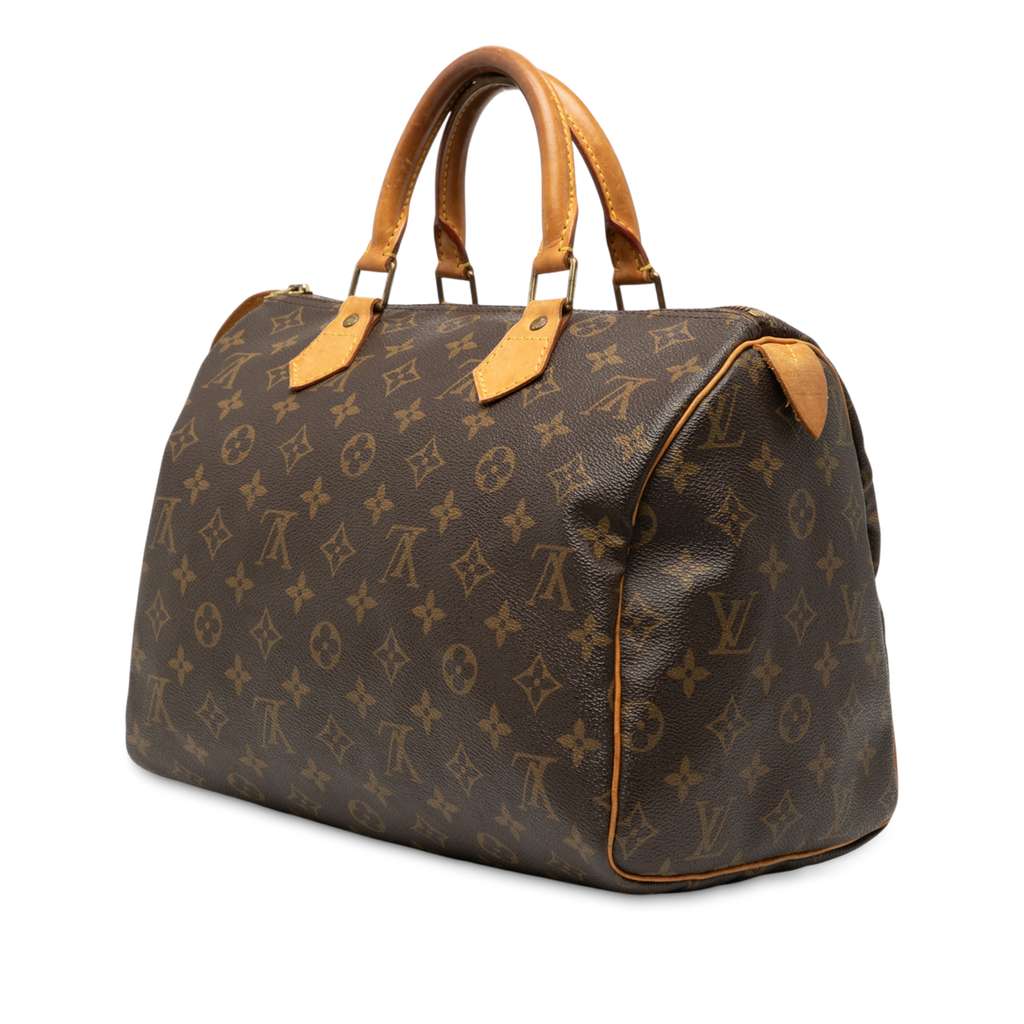 Louis Vuitton Monogram Speedy 30 - Back view