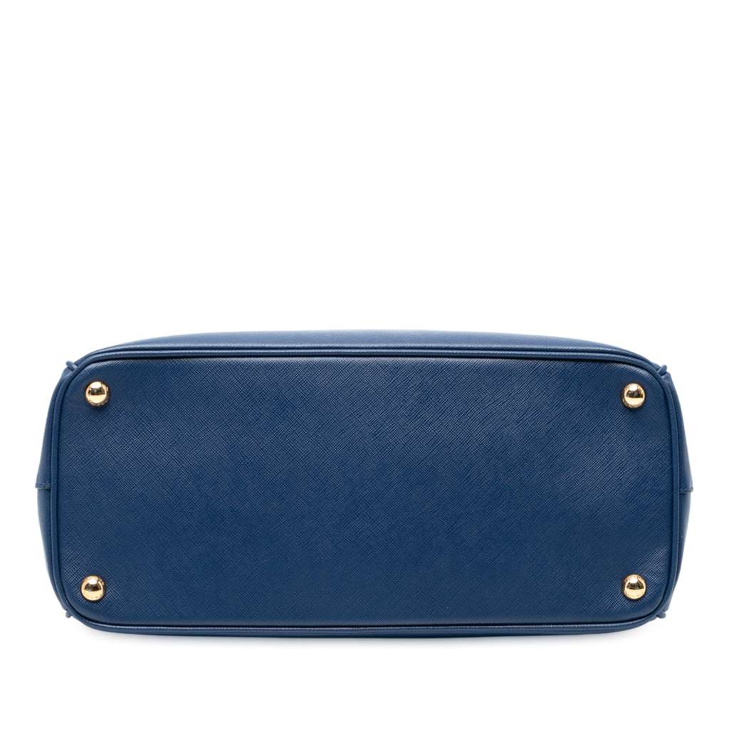 Prada Medium Saffiano Lux Galleria Double Zip Satchel - Image 6