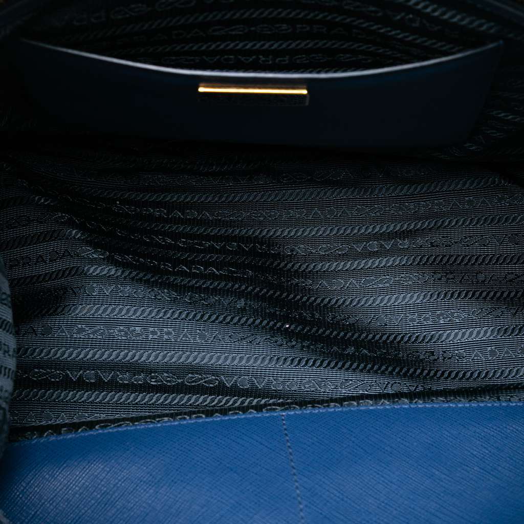 Prada Medium Saffiano Lux Galleria Double Zip Satchel - 4