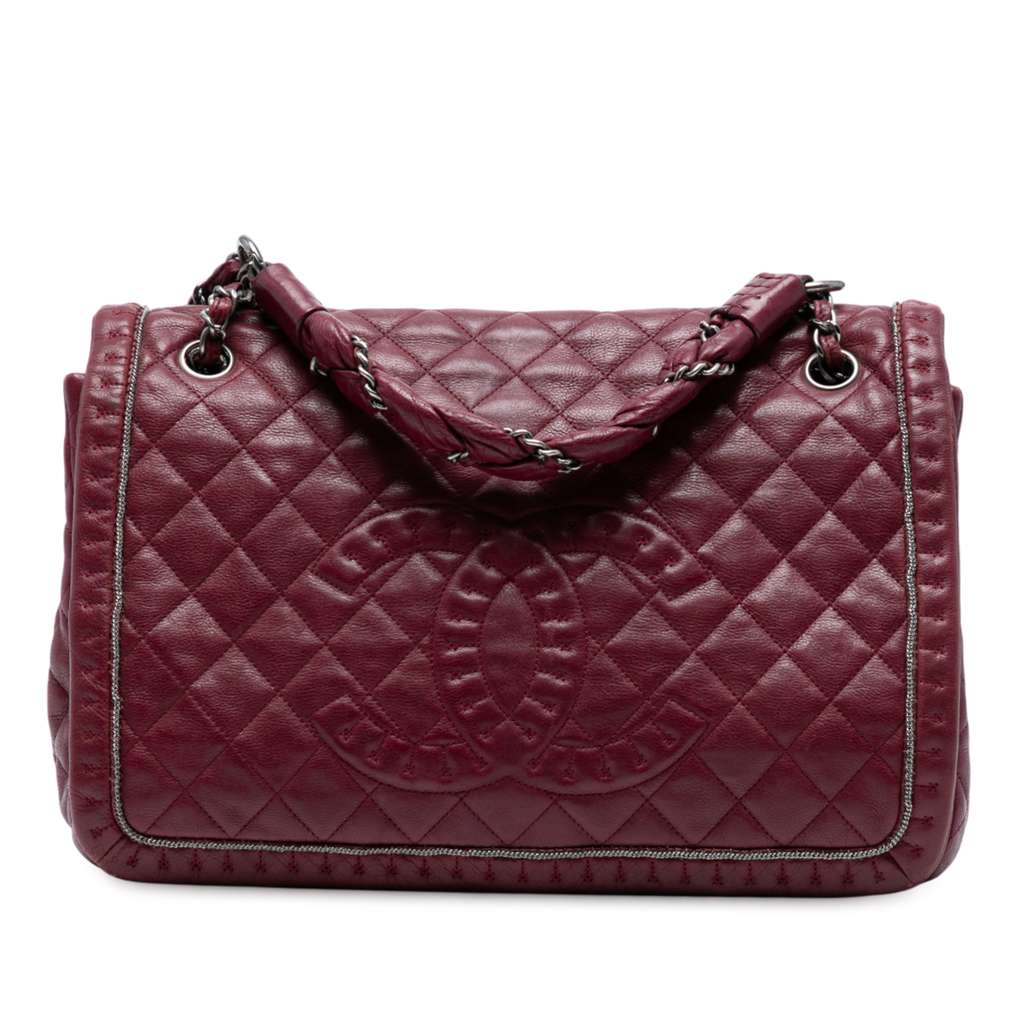 Chanel Quilted Calfskin Istanbul Accordion Flap