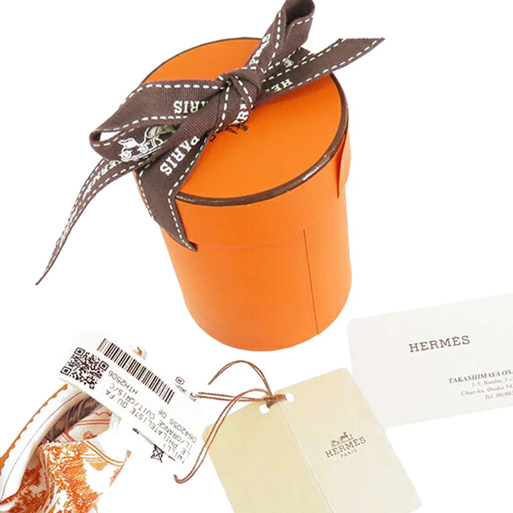 Hermès Le Philateliste du Faubourg Silk Twilly Scarf - Image 10