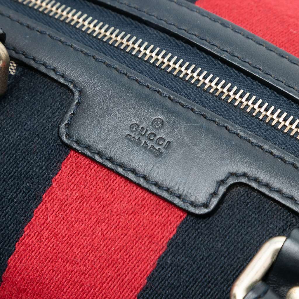 Gucci Small GG Canvas Web Joy Boston Bag - Detail 1