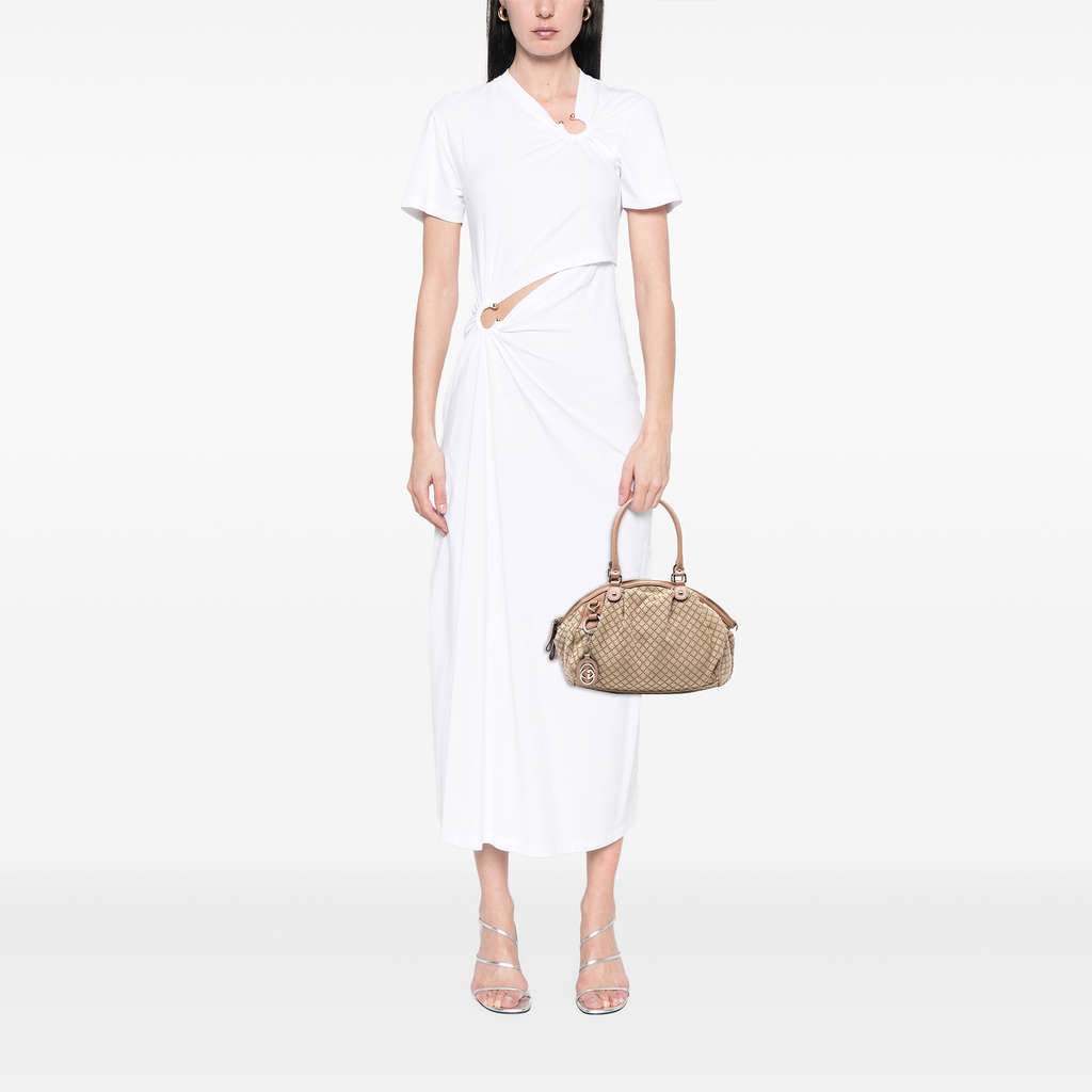 Gucci Diamante Canvas Sukey Satchel - Detail 2