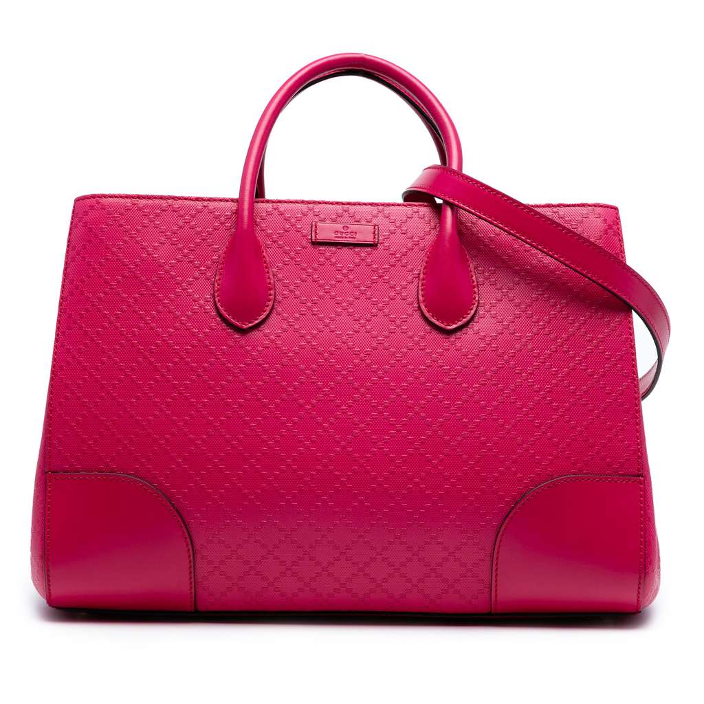 Gucci Medium Diamante Leather Hilary Lux Tote