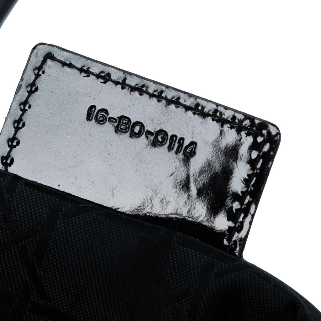 Dior Large Patent Cannage Lady Dior - Side view