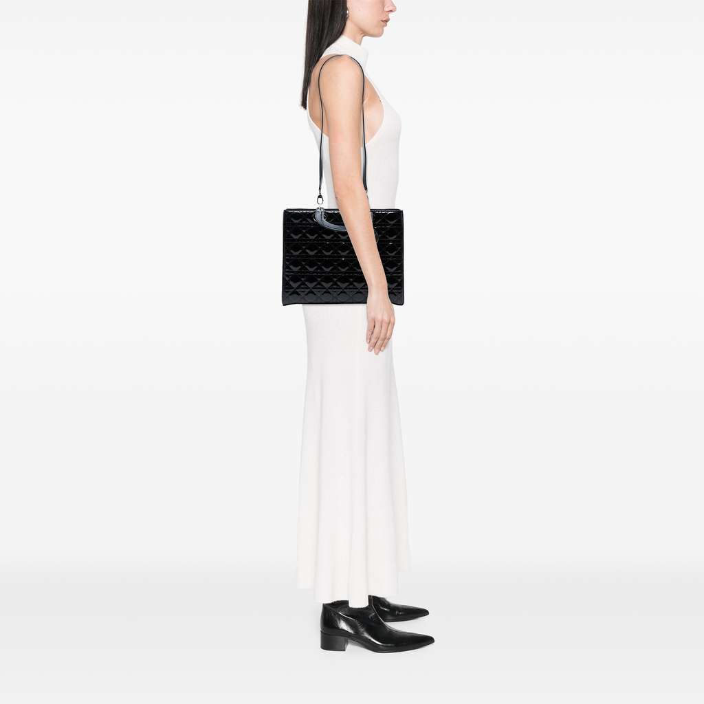 Dior Large Patent Cannage Lady Dior - Detail 2