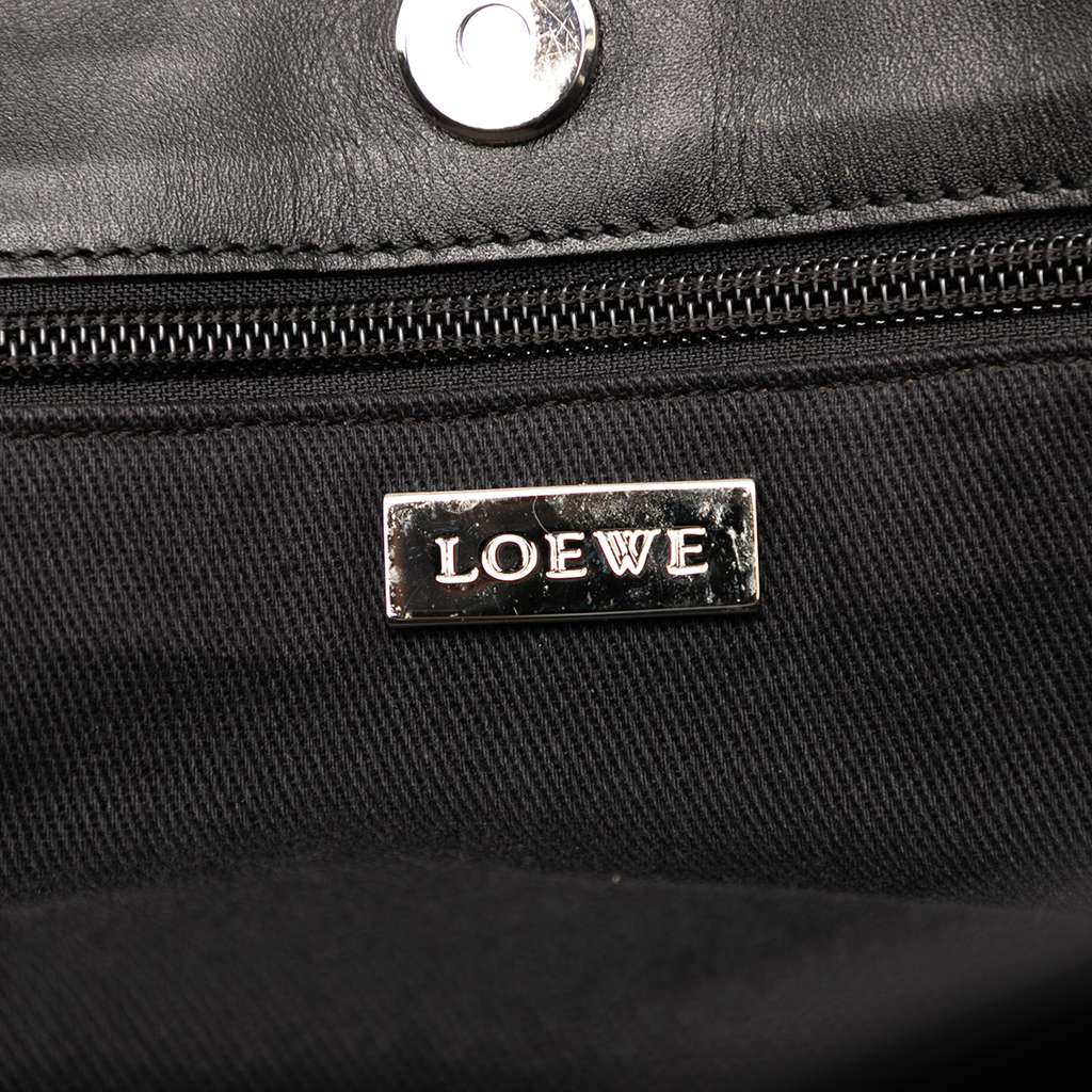 Loewe Anagram Canvas Tote - Side view