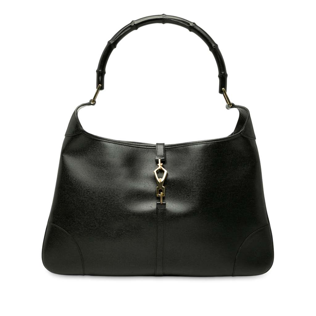 Gucci Calfskin Bamboo Jackie Hobo