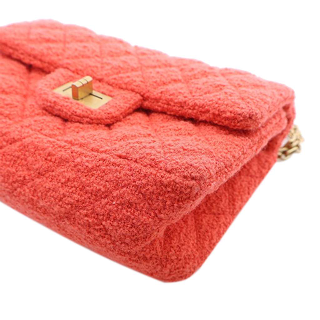 Chanel Mini Reissue 2.55 Tweed Single Flap 224 - Image 14