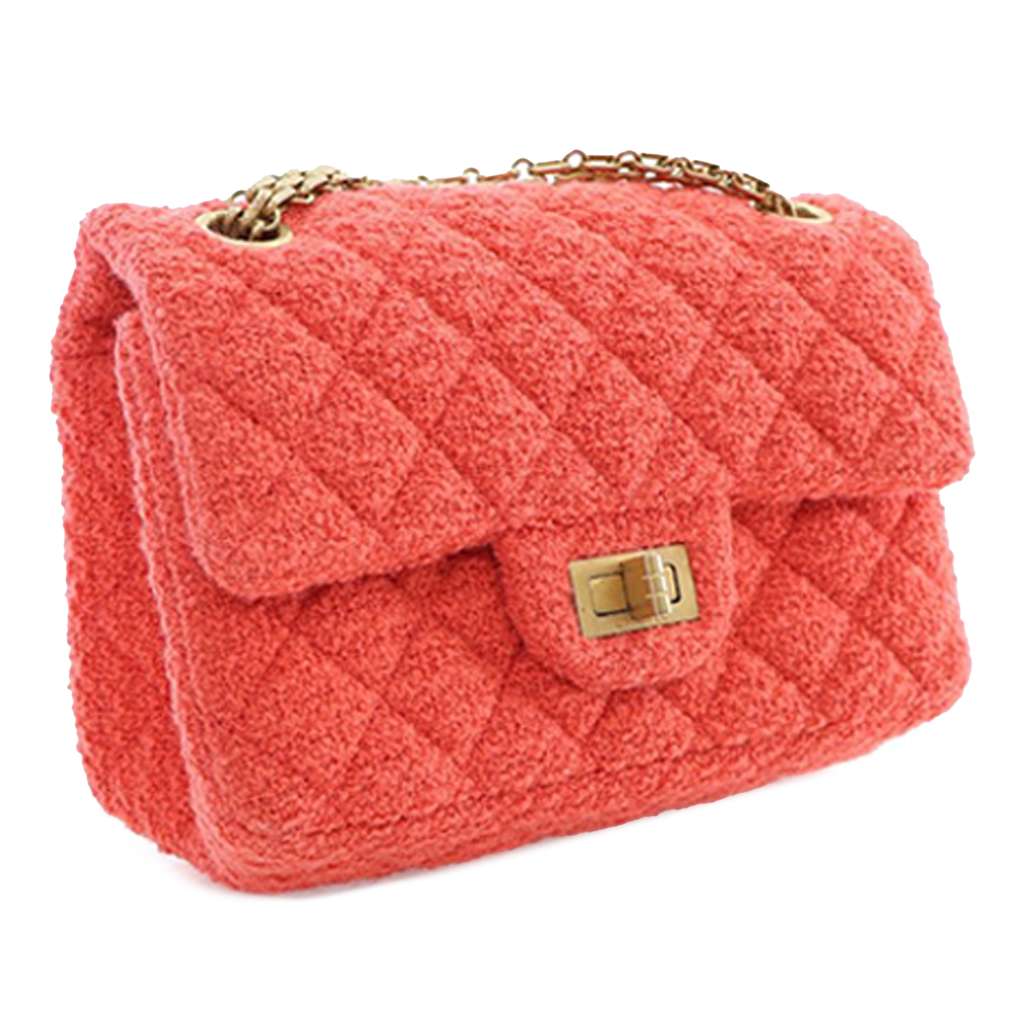 Chanel Mini Reissue 2.55 Tweed Single Flap 224 - Image 6