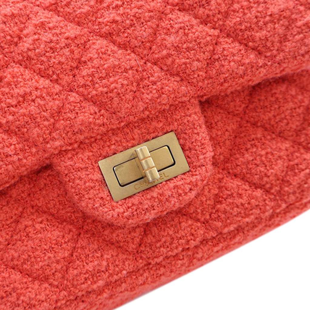 Chanel Mini Reissue 2.55 Tweed Single Flap 224 - Image 12