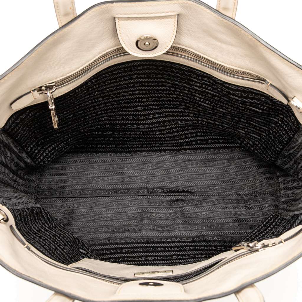 Prada Saffiano Soft Shopping Tote - 4