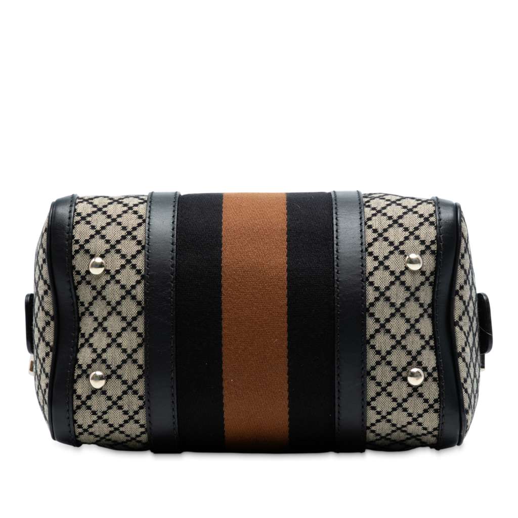 Gucci Small GG Canvas Web Joy Boston Bag - Image 6