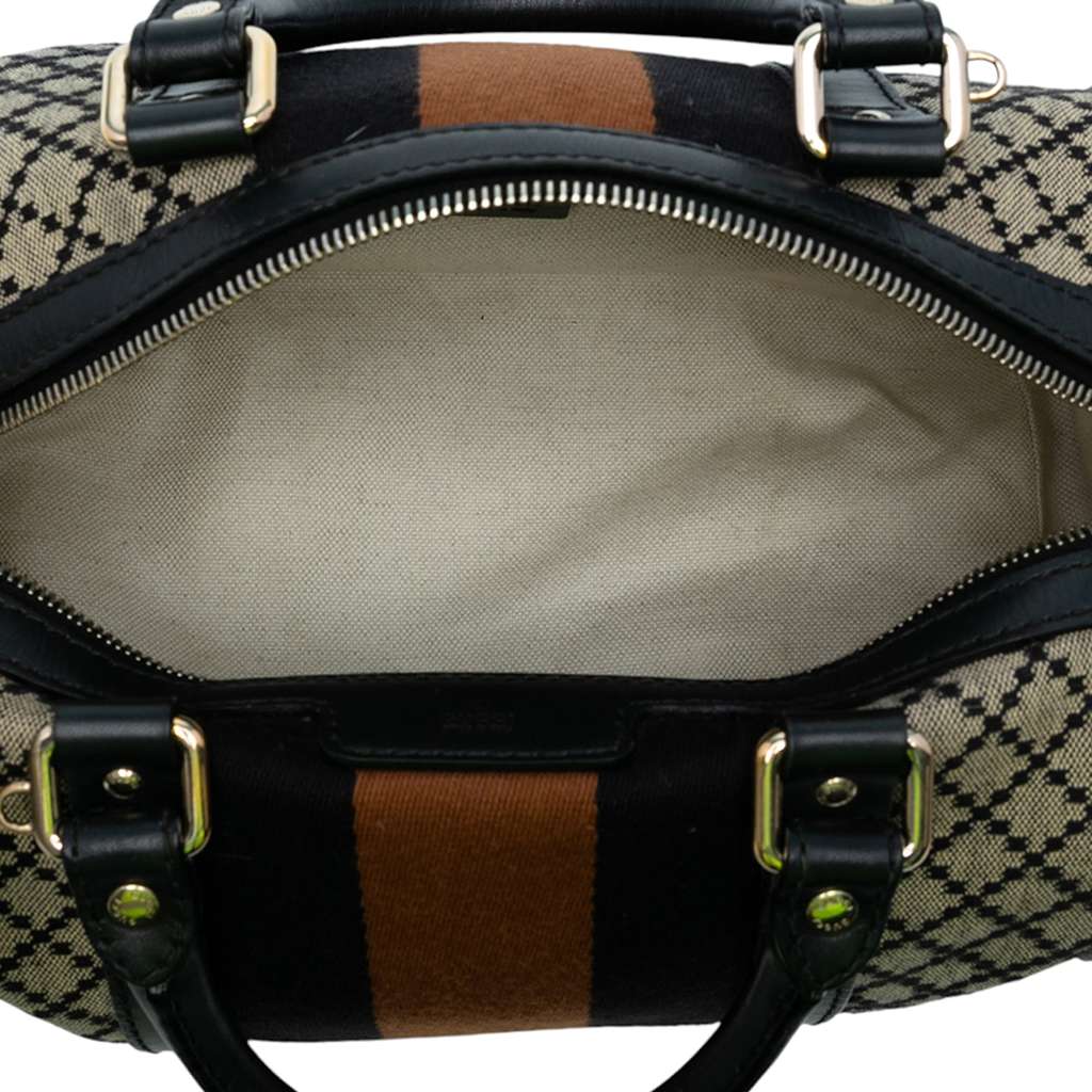 Gucci Small GG Canvas Web Joy Boston Bag - 4