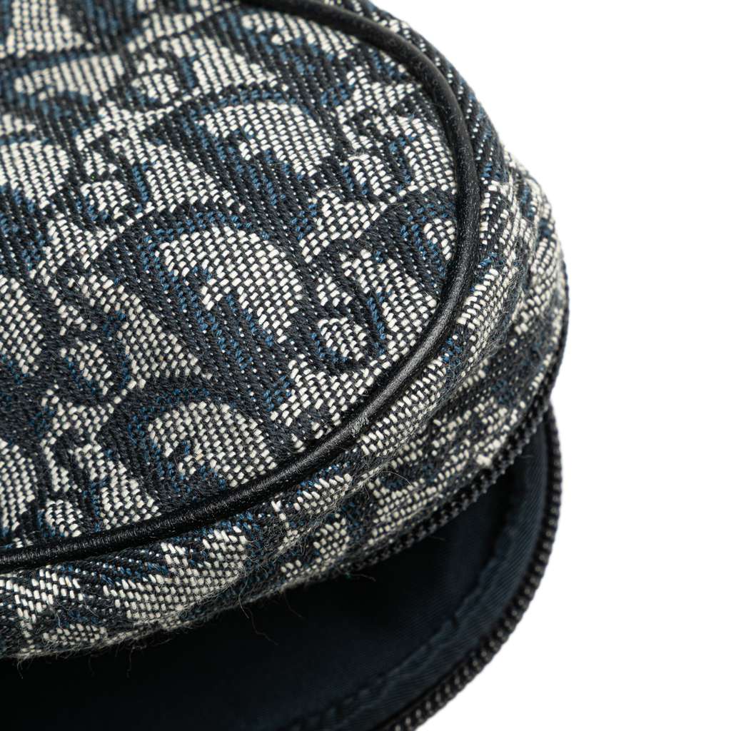 Dior Diorissimo Canvas Saddle Pouch - Image 11
