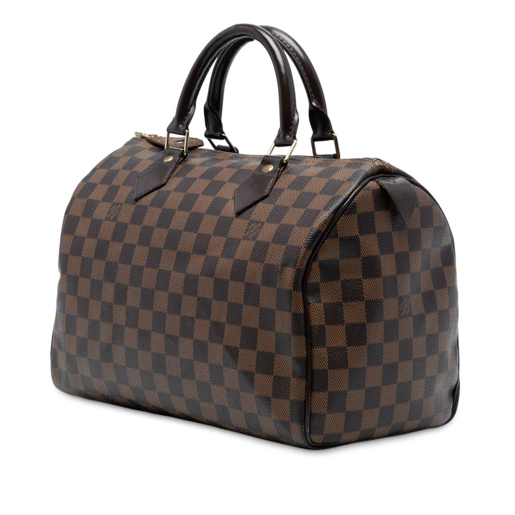 Louis Vuitton Damier Ebene Speedy 30 - Back view