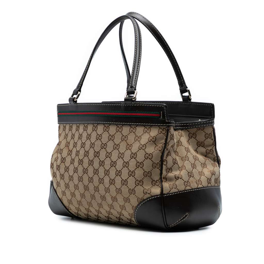 Gucci GG Canvas Mayfair Tote - Back view