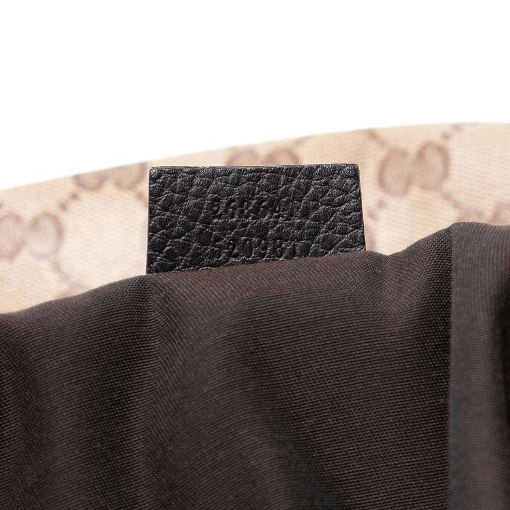 Gucci GG Crystal Abbey D Ring Convertible Tote - Side view