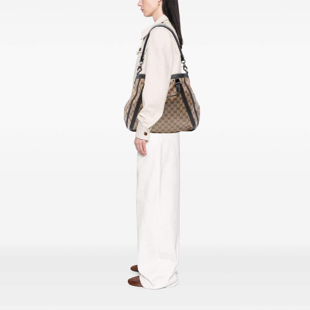 Gucci GG Crystal Abbey D Ring Convertible Tote - Detail 2