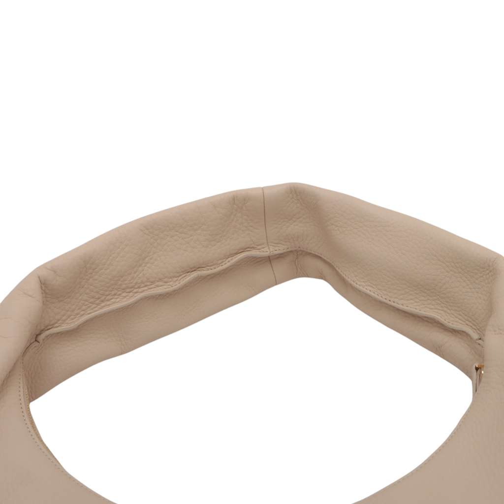 The Row Large Leather Everyday Hobo - Image 12